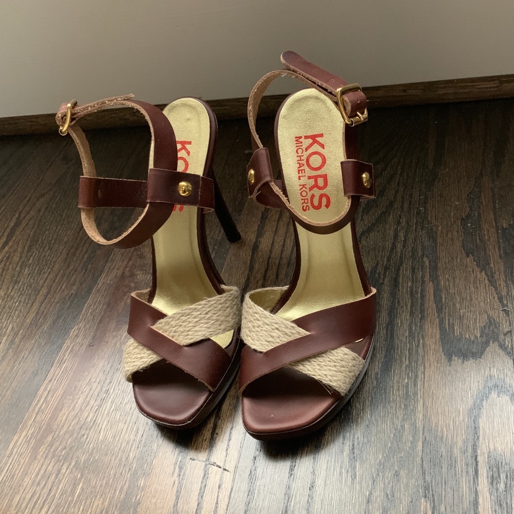 Michael Kors stewpot platform sandal